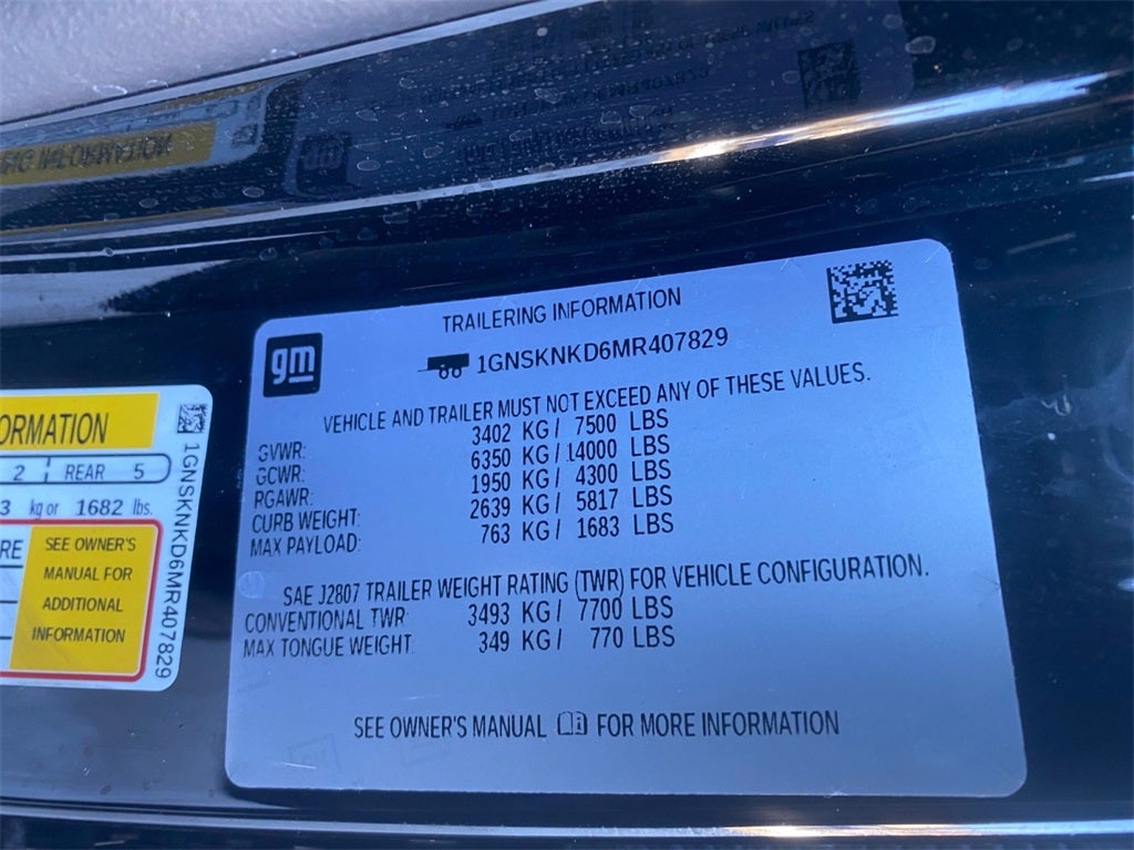 2021 Chevrolet Tahoe LT