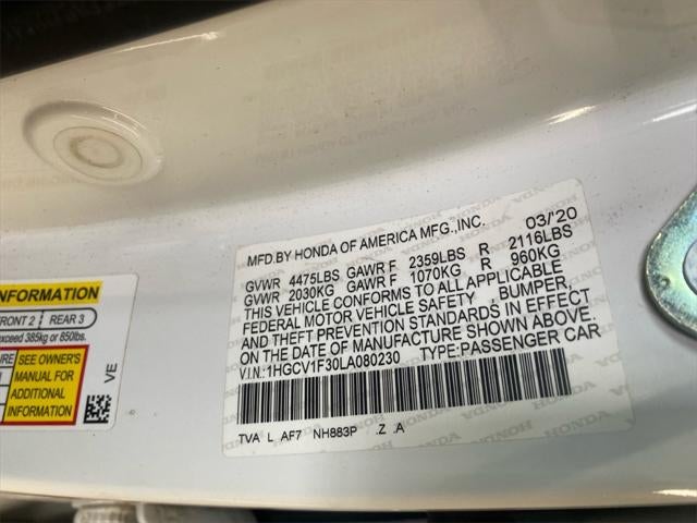 2020 Honda Accord Sport