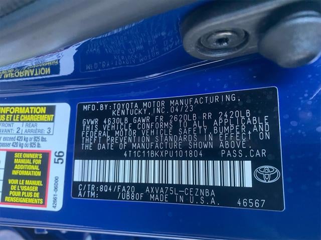 2023 Toyota CAMRY LE