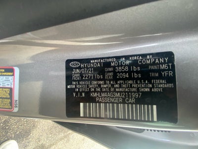 2021 Hyundai Elantra SEL