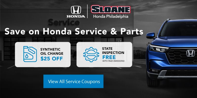 Save on Service and Parts at Sloane Honda with our Service Coupons.