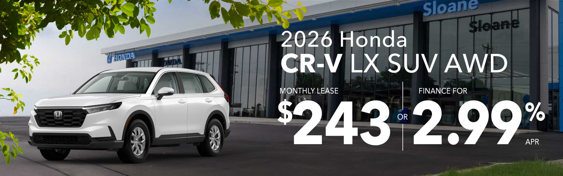 2026 Honda CR-V Gas Deals